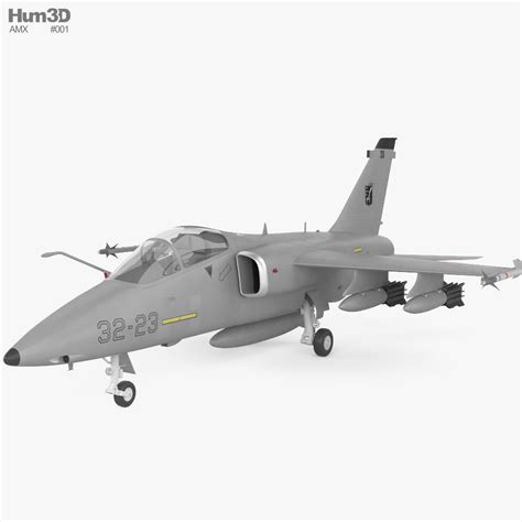 AMX international AMX 3D model - Download Fighter on 3DModels.org