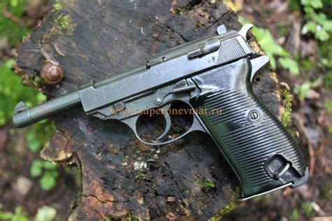 Купить охолощенный пистолет Вальтер П38 Walter p38