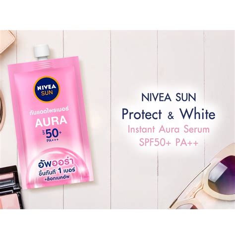 Nivea Sun Protect White Instant Aura Serum Spf Pa Ml Shopee