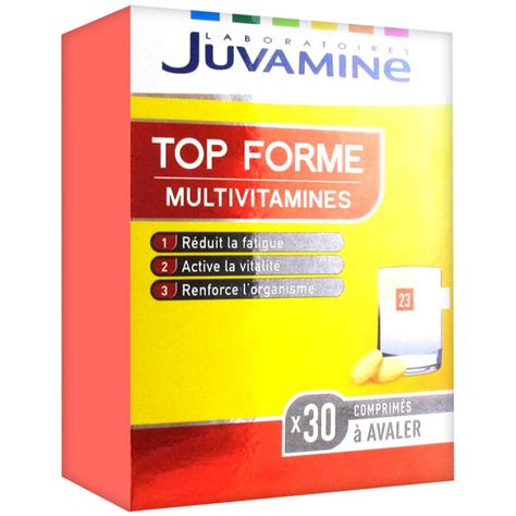 Juvamine Top Forme Multivitamines 30 comprimés à avaler