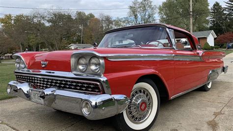 1959 Ford Fairlane 500 Skyliner Hardtop Convertible Vin B9kw100338