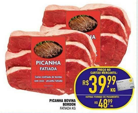 Picanha Bovina Bordon Kg Oferta Na Mercantil Rodrigues