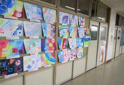 5年 図工 こころのもよう 可児市立土田小学校