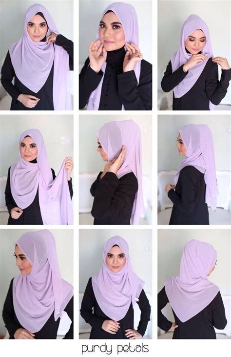 Easy Hijab Styles Step By Step With Niqab