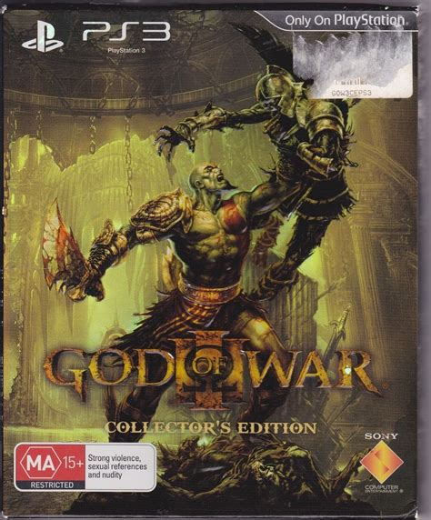 God Of War III Collectors Edition Playstation 3 God Of War