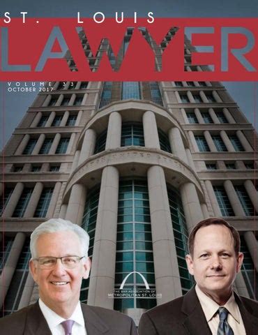 St. Louis Lawyer - October 2017 by BAMSL - Issuu