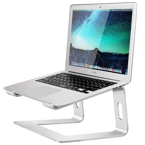 Soundance Laptop Stand, Aluminum Computer Riser, Ergonomic Laptops Elevator for Desk, Metal ...