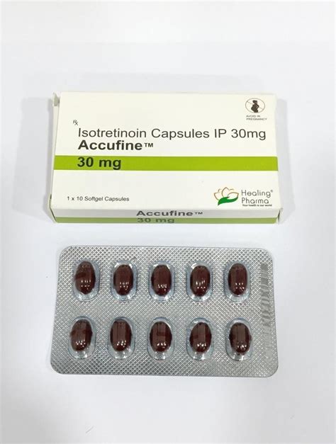 Accufine Mg Finished Product Isotretinoin Capsules Mg At Rs