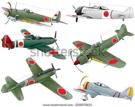 6 Types Imperial Japanese Army Retro Stock Vector (Royalty Free ...