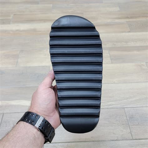 Чёрные мужские и подростковые тапки Адидас | Adidas Yeezy Slide Onyx в ...
