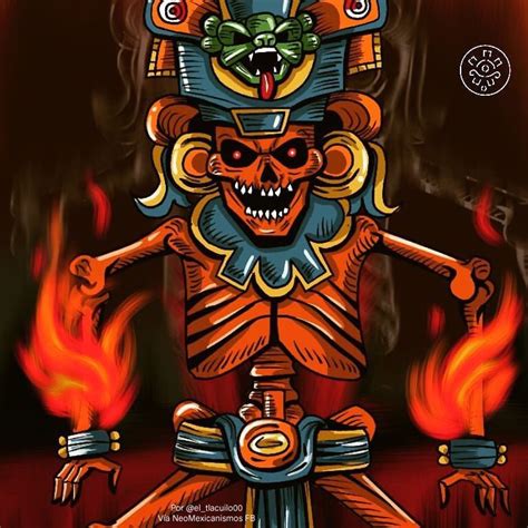 Mictlantecuhtli Historia Del Dios De La Muerte Dioses De La Muerte