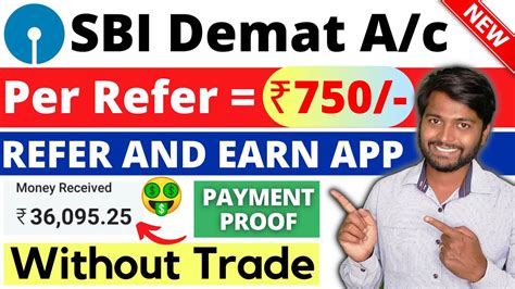 Sbi Securities Refer And Earn Per Referral Without Trade Demat