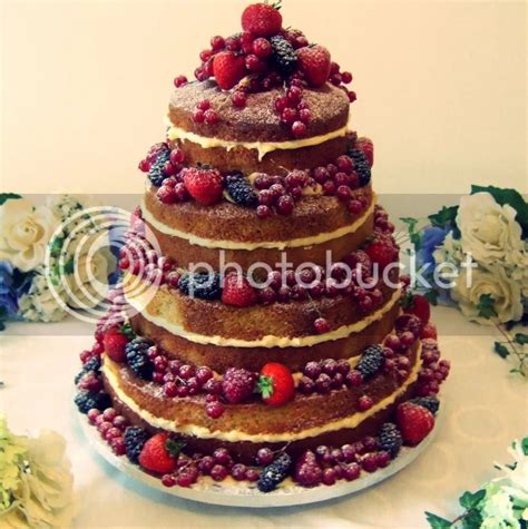 Tendencia En Bodas Pastel Al Desnudo Naked Cake ChefDulceMary