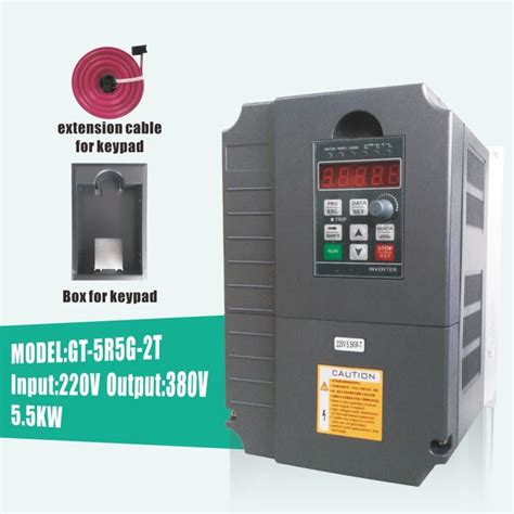 Huanyang Vfd Inverters Ac Drive Kw Motor Input Voltage V Output