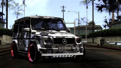 Gta San Andreas Mercedes Benz G Mafia Amg Mod Gtainside