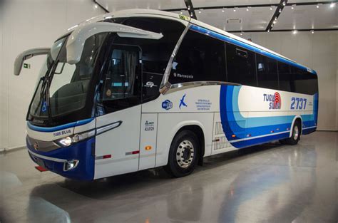 Marcopolo e Scania fornecem primeiro ônibus movido a GNV para