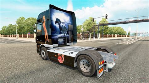 Caballos skin für DAF LKW für Euro Truck Simulator 2