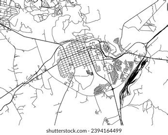 Vector City Map Vryheid South Africa Stock Vector (Royalty Free) 2394164499 | Shutterstock