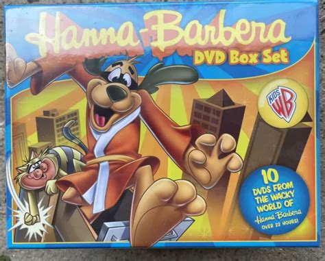 Hanna Barbera 10 Dvd Box Set Flintstones Top Cat Wacky Races Hong Kong