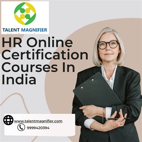 Hr Online Certification Courses In India Talent Magnifier Medium