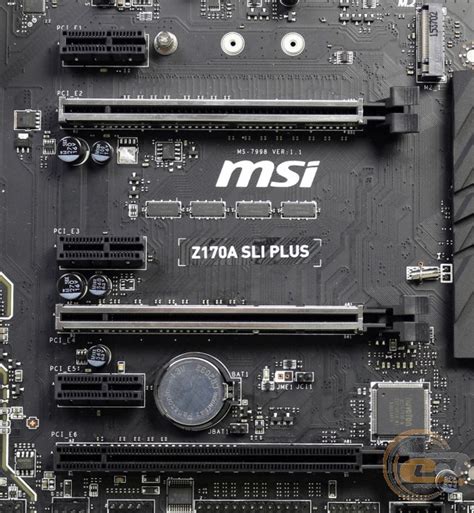 Обзор и тестирование материнской платы Msi Z170a Sli Plus Страница 1