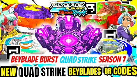 Beyblade QuadStrike STADIUM QR CODE PAND0RA P8 ALL QUADSTRIKE BEYS QR