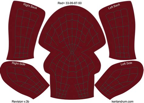 Spiderman Mask Mask Template Spiderman