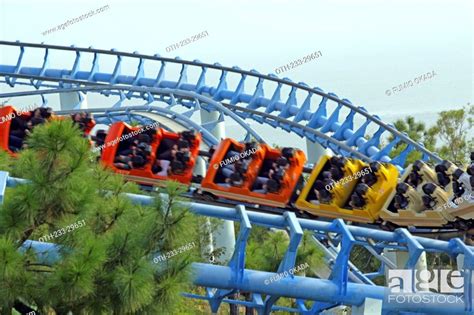 The Dragon Roller Coaster Ocean Park Hong Kong Stock Photo Picture