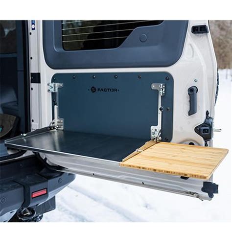 Ineos Grenadier Folding Tailgate Table with Extended Storage Cubby - OK4WD