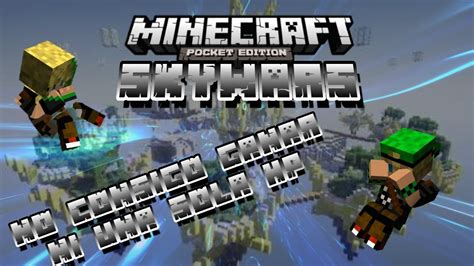 Minecraft PE Sky Wars 0 Partidas Ganadoras YouTube