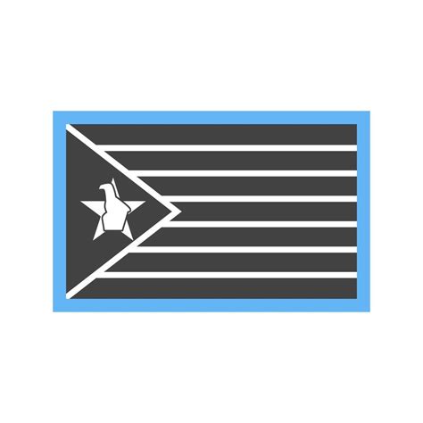 Zimbabwe Glyph Blue And Black Icon Vector Art At Vecteezy