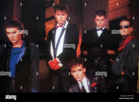 Duran Duran's Seven and the Ragged Tiger Album Sleeve Cover Stock Photo ...