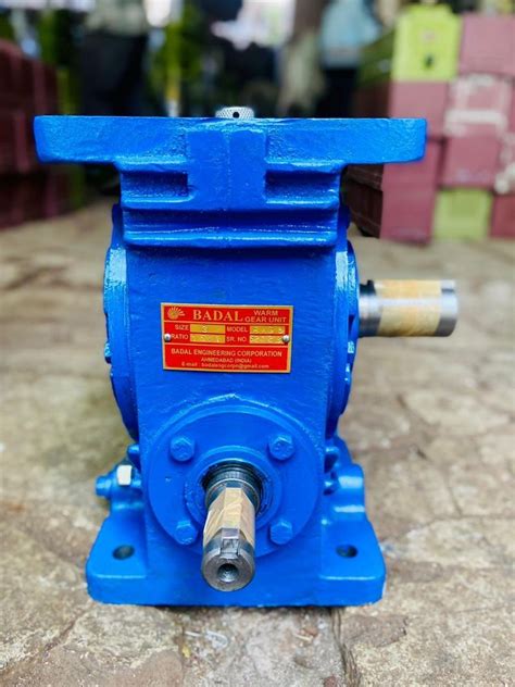 Bronze Industrial Worm Gearbox Packaging Type Wooden Box At Rs 7500