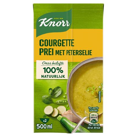 Knorr Classics Tetra Soupe Courgettes Et Poireaux 500 Ml Carrefour Site