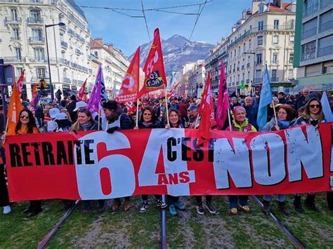 Grève Du 23 Mars à Grenoble Découvrez Le Parcours De La Manifestation