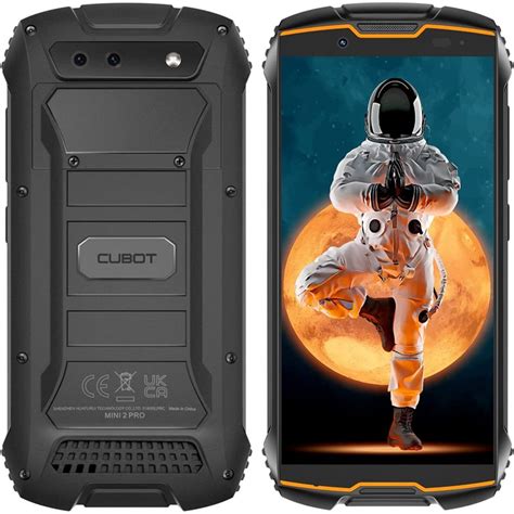 Cubot King Kong Mini 2 Pro 4GB 64GB Dual Sim Black Orange GreaTecno