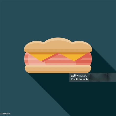 Ham And Cheese Sandwich Icon High Res Vector Graphic Getty Images