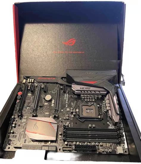 Asus Rog Maximus X Hero Motherboard Intel Z Lga Ddr Atx M