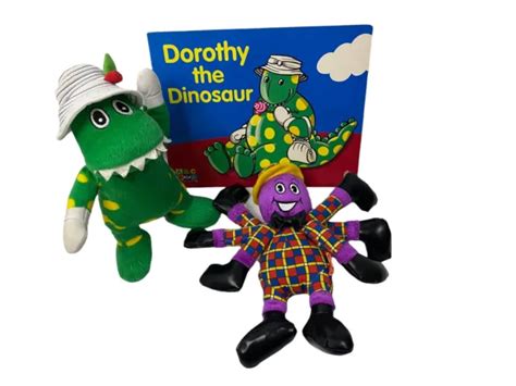 THE WIGGLES PLUSH Toys Dorothy The Dinosaur Picture Story Book ABC Hot Sex Picture