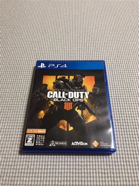 Ps4ソフト コールオブデューティブラックオプス4 Call Of Duty Black Ops4ps4ソフト｜売買されたオークション情報