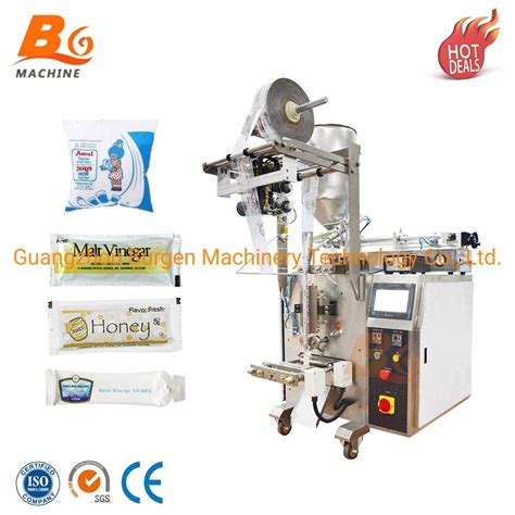 Automatic Tea Chili Oil Sauce Liquid Packaging Machine Side Seal