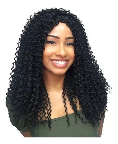 Peruca Cacheada Wig Fibra Org Nica Crespo Cabelo Afro Frete Gr Tis