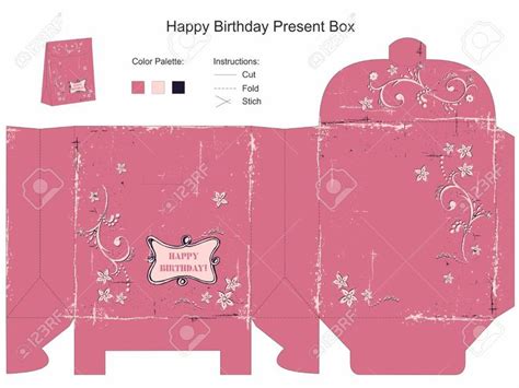 Happy Birthday T Box Template