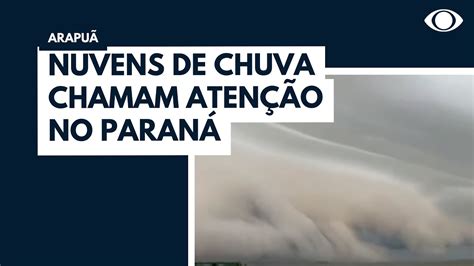 Nuvem gigante toma o céu do Paraná e assusta moradores YouTube