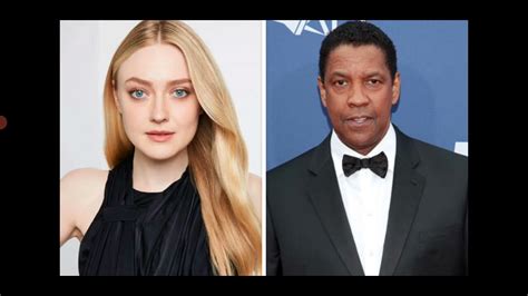 Dakota Fanning Reunites With Man On Fire Co Star Denzel Washington In