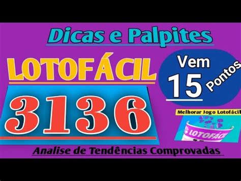 Dicas E Palpites Para Lotof Cil Concurso Tend Ncias Fortes Para