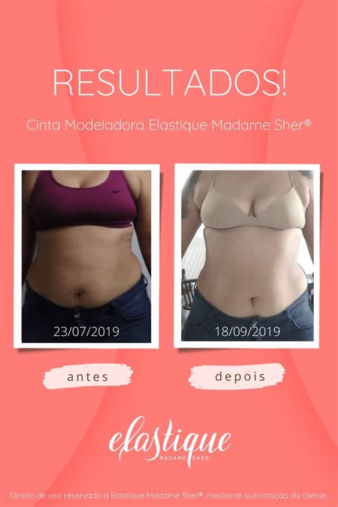 Dias De Uso Cinta Modeladora Antes E Depois Artofit