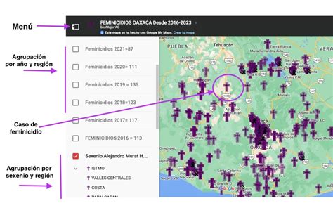 Crean Mapa De Violencia Feminicida En Oaxaca Aristegui Noticias