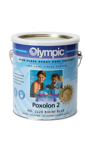 Olympic Poxolon 2 High Gloss Epoxy Paint Toronto Pool Supplies