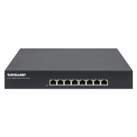 Intellinet 8 Port Gigabit Ethernet Poe Switch 560641 Intellinet Europe